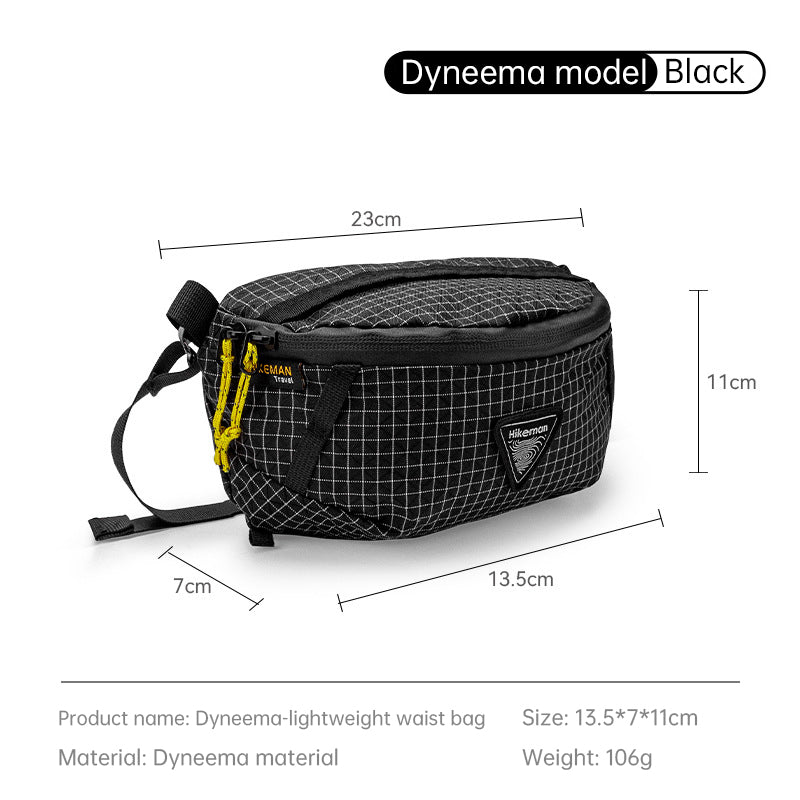 Hikeman Bum-Bag Fanny-Pack, for outdoor sports, expands backpack, lightweight for travel/hiking.