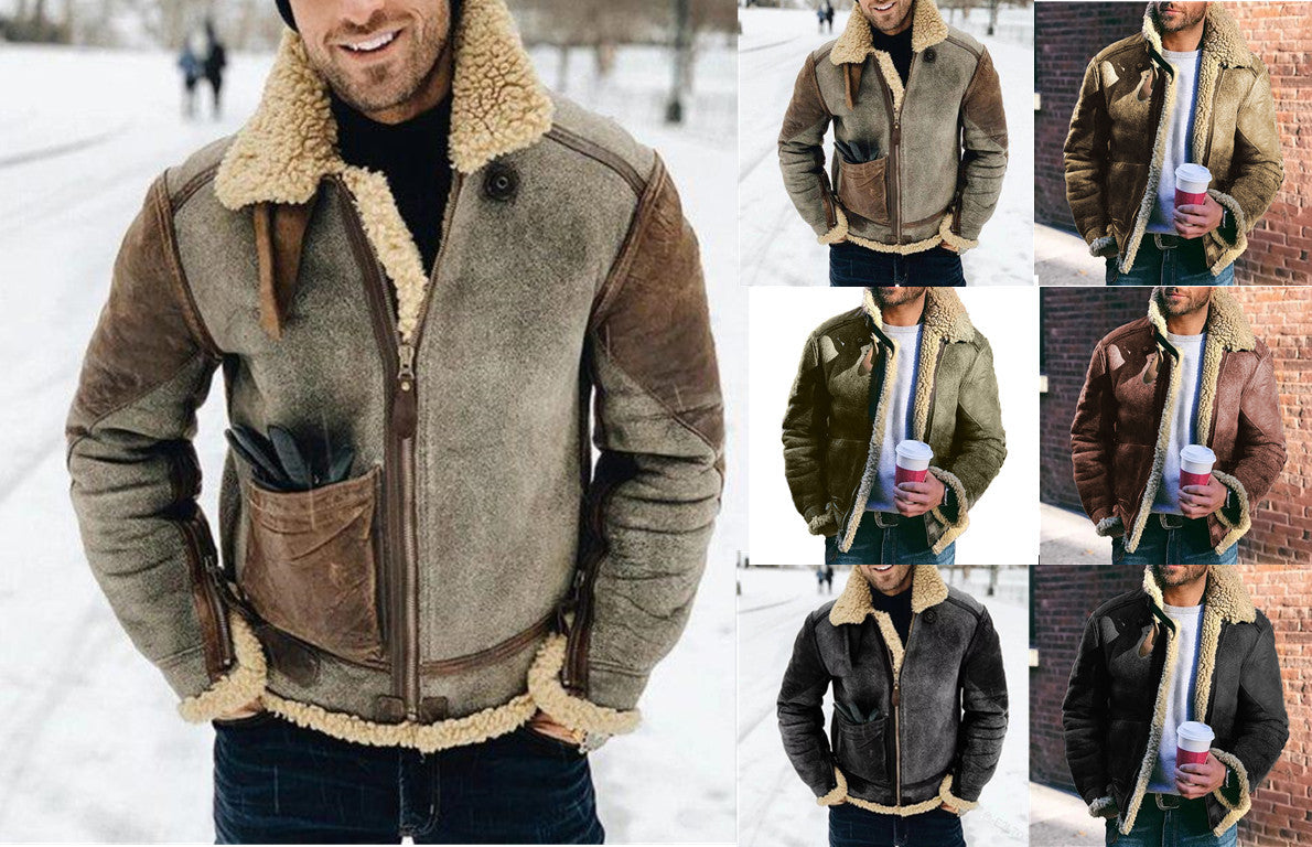 Warm Men's Winter Jacket