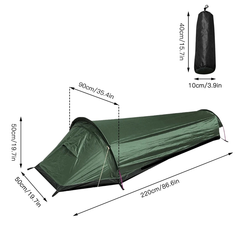 Ultralight Compact Tent - Waterproof Backpacking Tent for Hiking