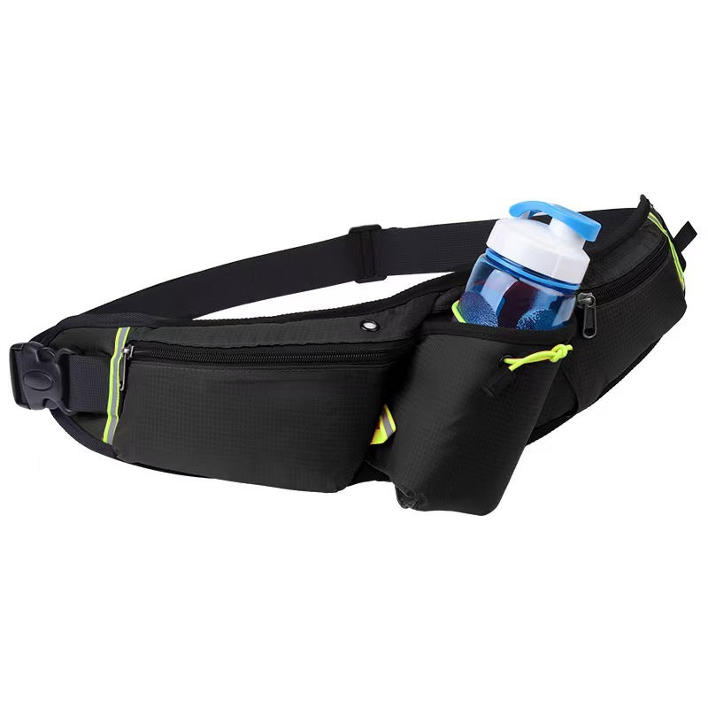 Sports Water Bottle Waist Bag Outdoor Sports Waist Bag Multi functional Fitness Running Mobile Waist Bag Outdoor Invisible Waist Bag