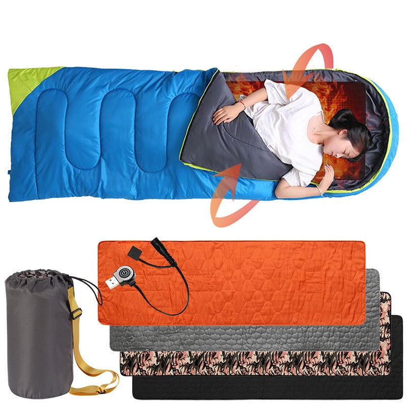 Smart Charging Winter Heating Sleeping Pad Outdoor Camping Portable Thermal Pad