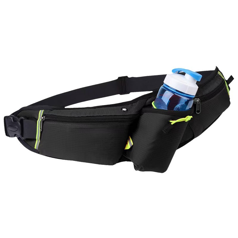 Sports Water Bottle Waist Bag Outdoor Sports Waist Bag Multi functional Fitness Running Mobile Waist Bag Outdoor Invisible Waist Bag