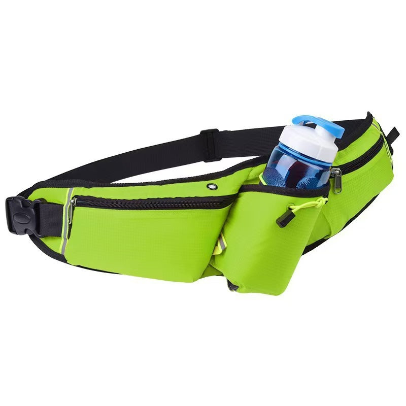 Sports Water Bottle Waist Bag Outdoor Sports Waist Bag Multi functional Fitness Running Mobile Waist Bag Outdoor Invisible Waist Bag