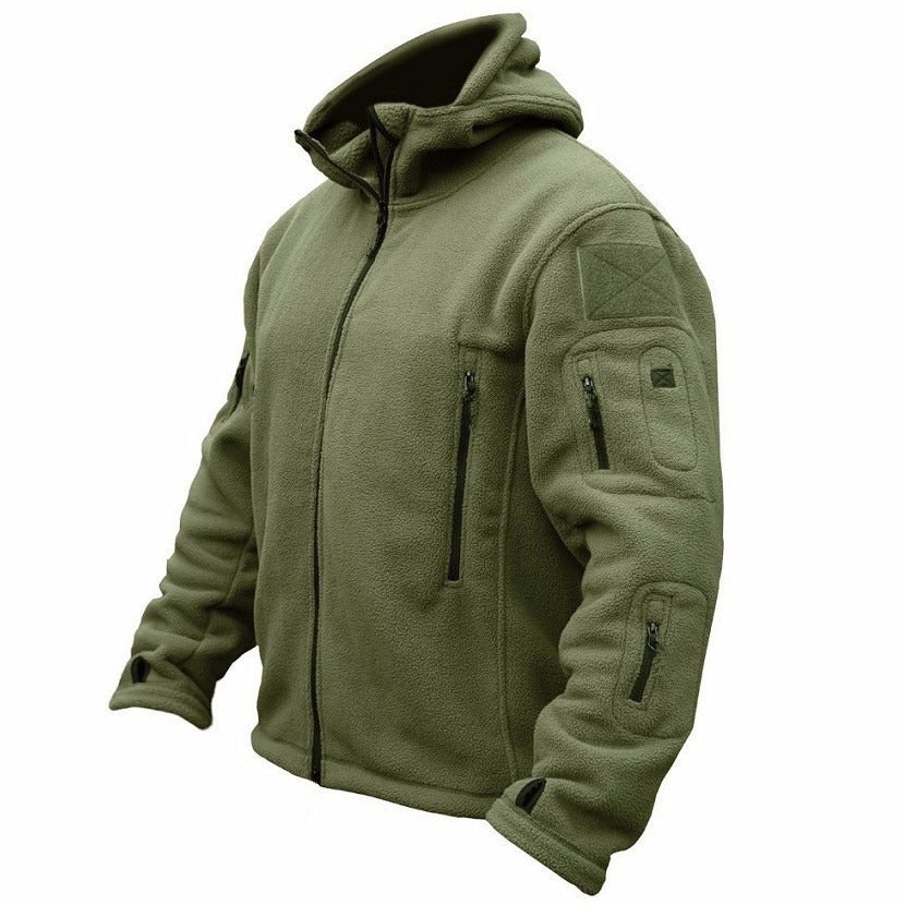 Warm Fleece Jacket W/ Hood